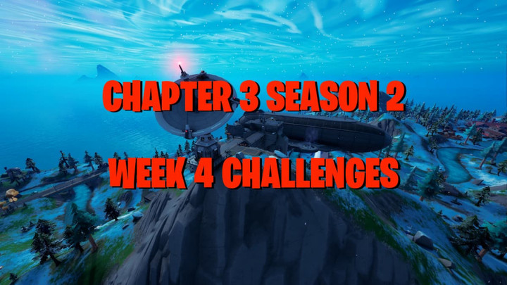 Fortnite Week 4 challenges - Chapter 3 Season 2