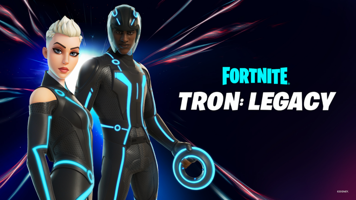 Tron: Legacy skins are now available in Fortnite