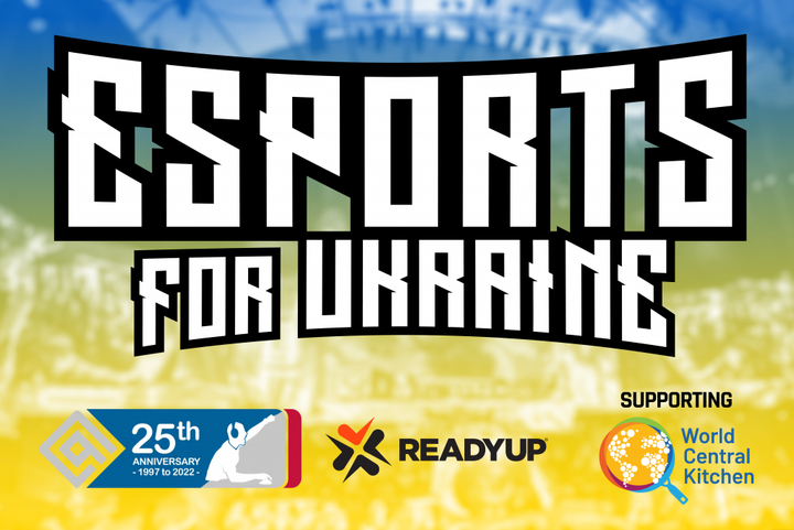 Cyberathlete and ReadyUp announce "Esports for Ukraine" campaign worth $250,000