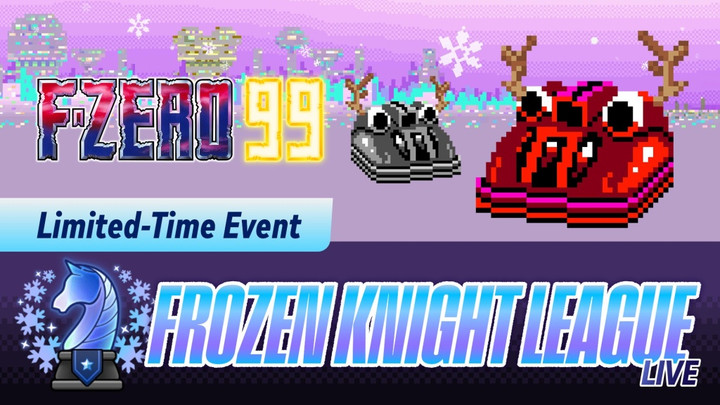 Frozen Knight League Event Now Available In F-Zero 99