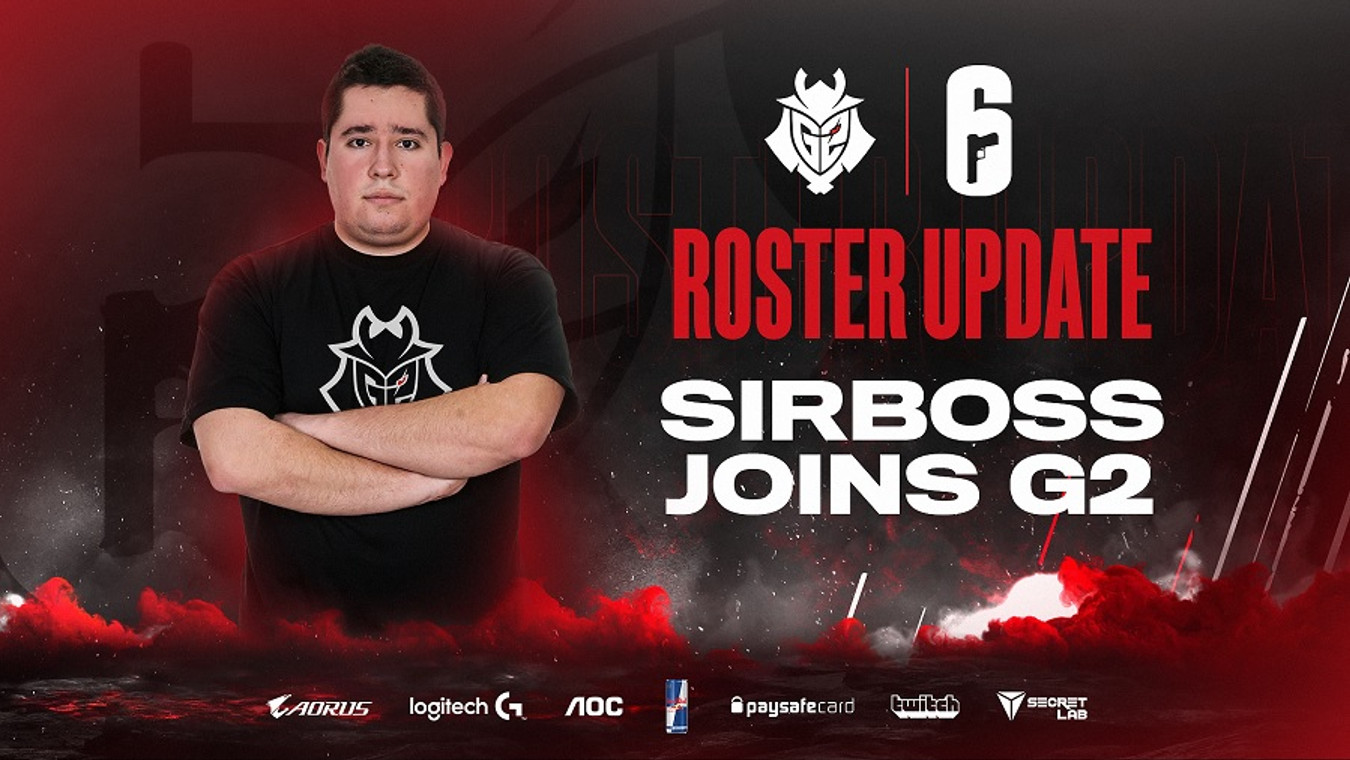 G2 benches Cryn, SirBoss to stand in for Six Invitational