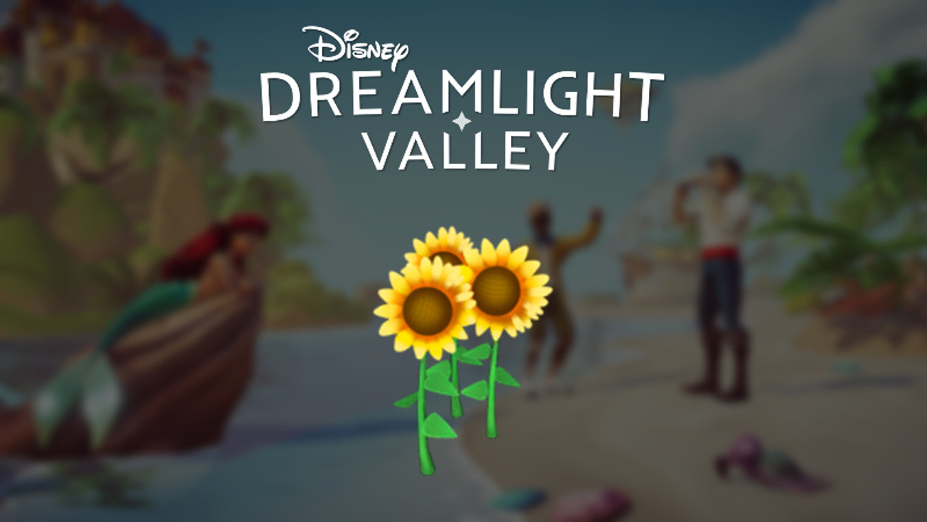 Where To Find Sunflowers In Disney Dreamlight Valley
