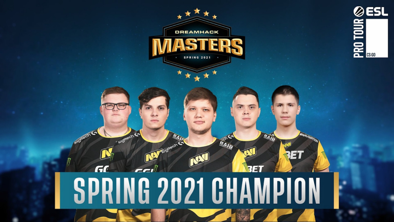 Na'Vi wins DreamHack Masters Spring 2021 Finals with a clean sweep