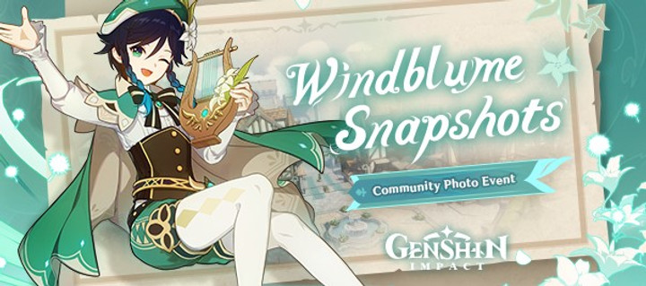 Windblume Snapshots: Share your Genshin Impact photos to win Primogems and official merch