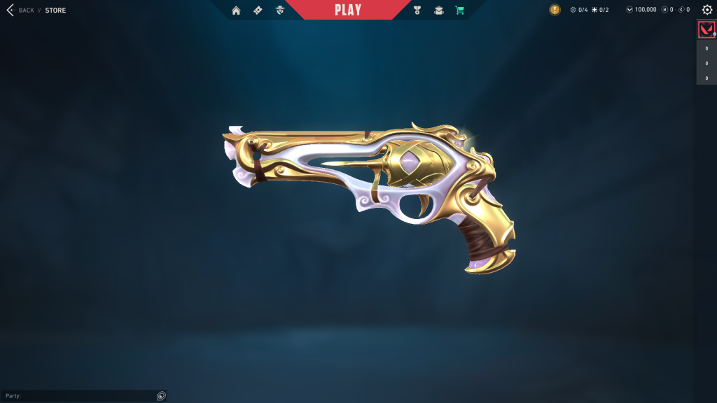 Imperium Sheriff Pearl Variant in Valorant. (Picture: Riot Games/GINX)