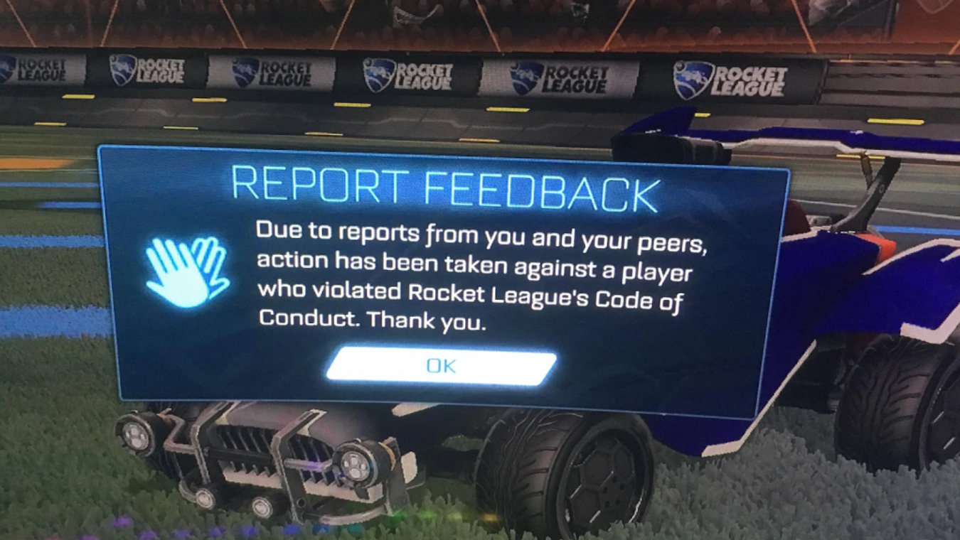 Rocket League players can now be reported for intentionally throwing matches