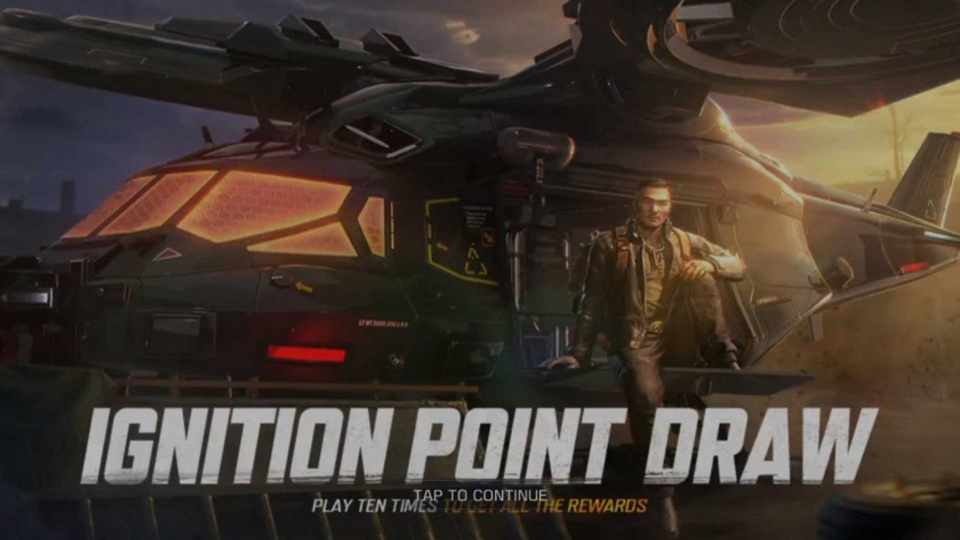 COD Mobile Ignition Point Draw: Get Helicopter - Direct Fire Support, Blackjack and more