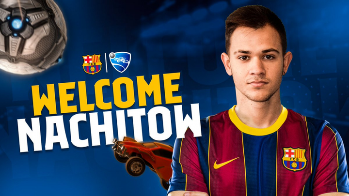 Barça Esports announces Nachitow as third man for new Rocket League team