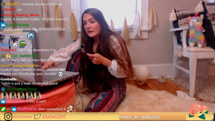 Twitch streamer Alisha12287 banned after exposing "Cat Breeding Mill", Destiny claims