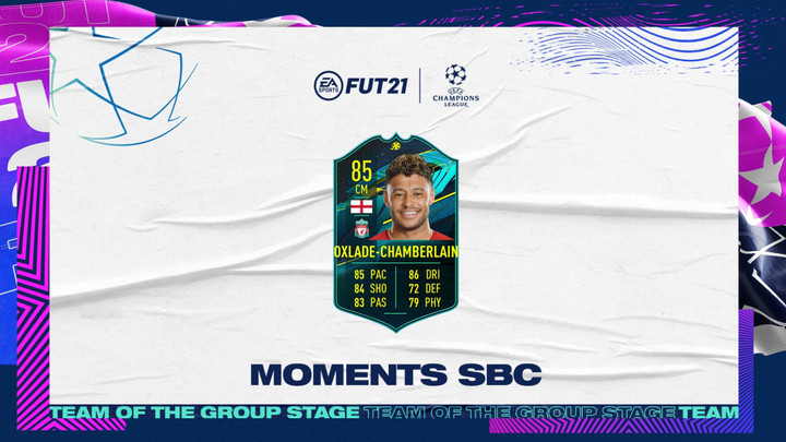 FIFA 21 Alex Oxlade-Chamberlain Moments SBC: Requirements, cheap solutions, and stats