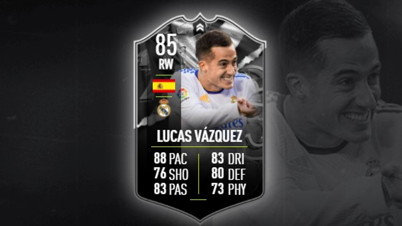 FIFA 22 Lucas Vázquez Showdown SBC: Cheapest solutions, rewards, stats