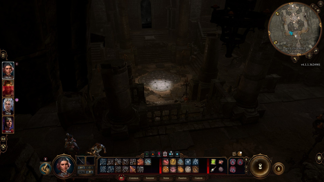 Baldur's Gate 3: How To Solve Defiled Temple Stone Puzzle