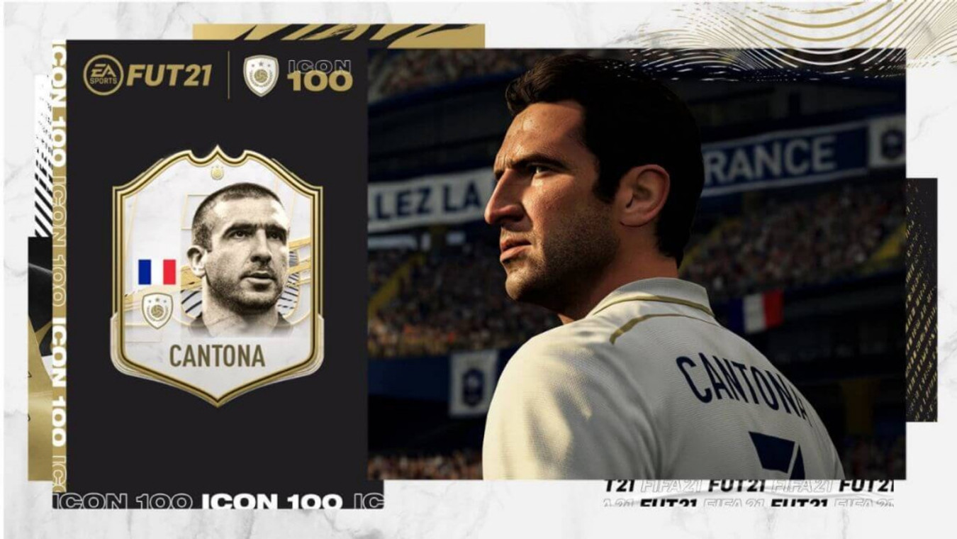 Eric Cantona’s FIFA 21 ICON rating has been revealed