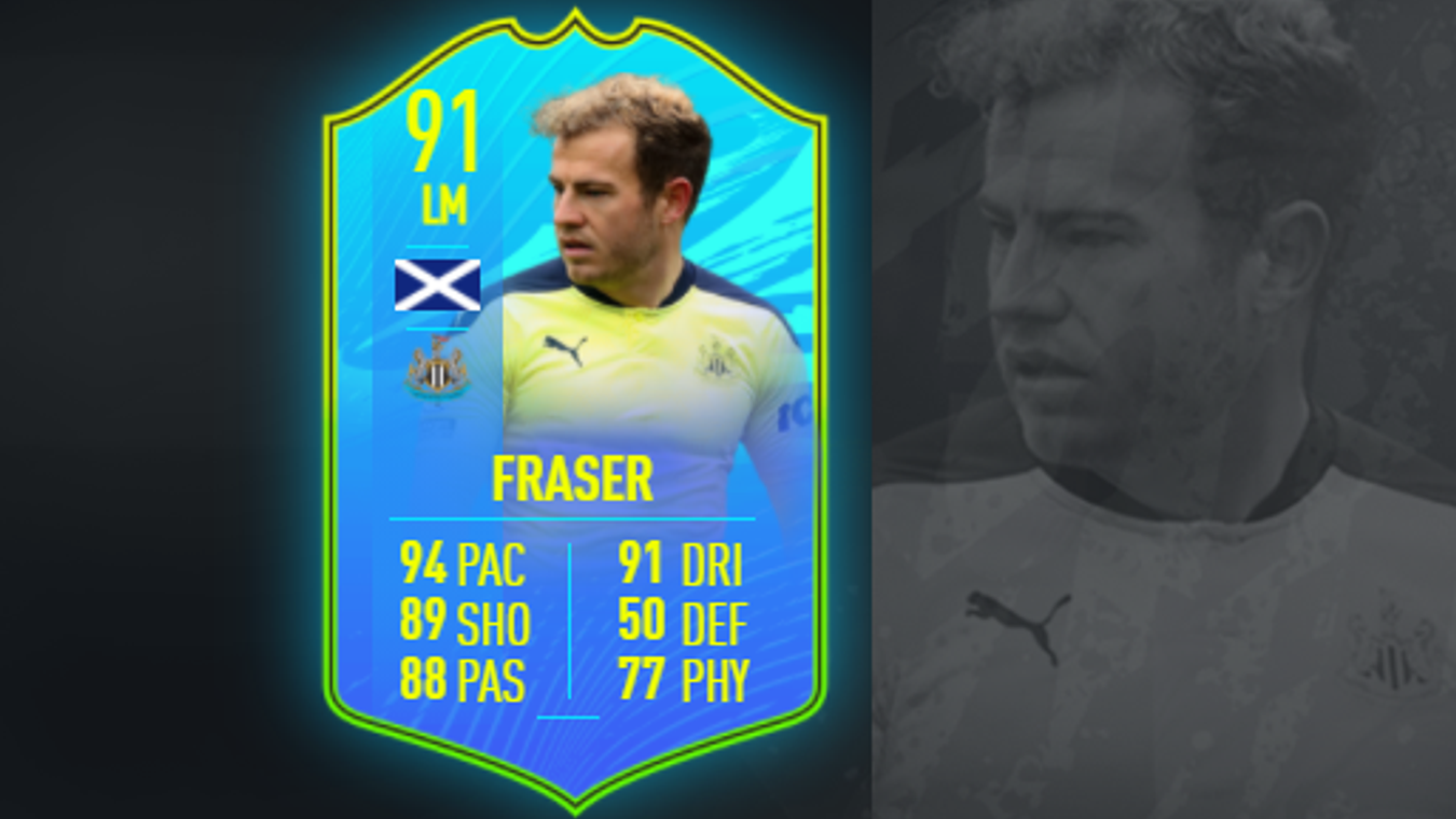 FIFA 21 Ryan Fraser FOF SBC: Cheapest solutions, rewards, stats