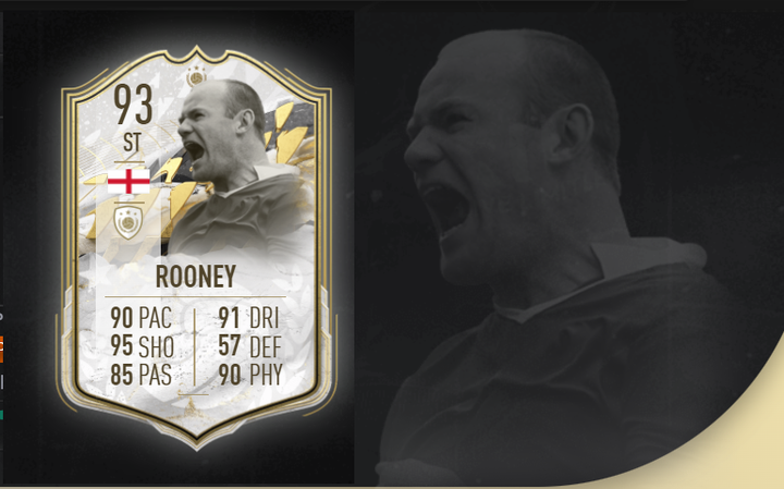 FIFA 22 Wayne Rooney ICON SBC - Cheapest Solution, stats, and rewards