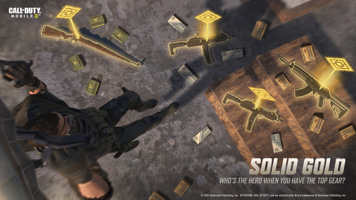 COD Mobile Solid Gold event: Get Nomad Colorweave, Wingsuit Colorweave and more