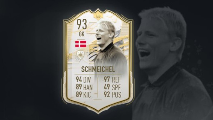 FIFA 21 Schmeichel Icon SBC: Cheapest solutions, rewards, stats