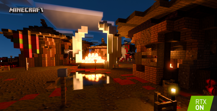 Ray Tracing officially added to Minecraft, 15 RTX Worlds now included in game
