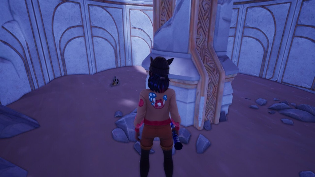 Find the large cylindrical structure near The Old Lighthouse and enter an empty room at the top to find a scroll. (Picture: Singularity 6 / Ashleigh Klein)