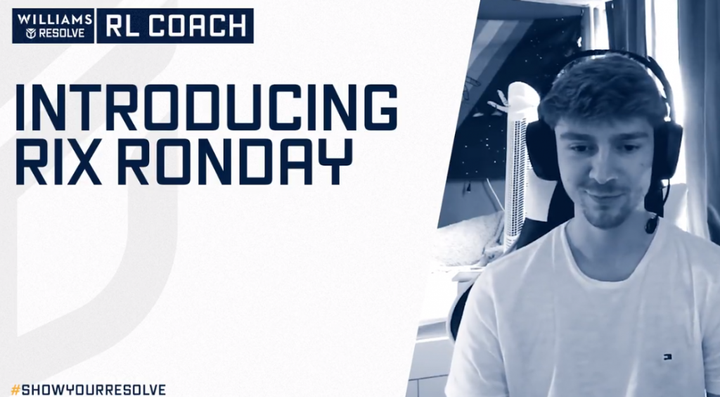 Rix Ronday to coach Williams Resolve Rocket League team