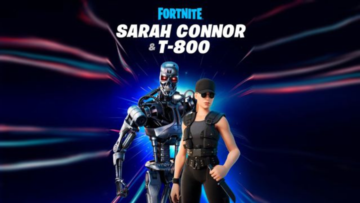 The Terminator and Sarah Connor are now available in Fortnite