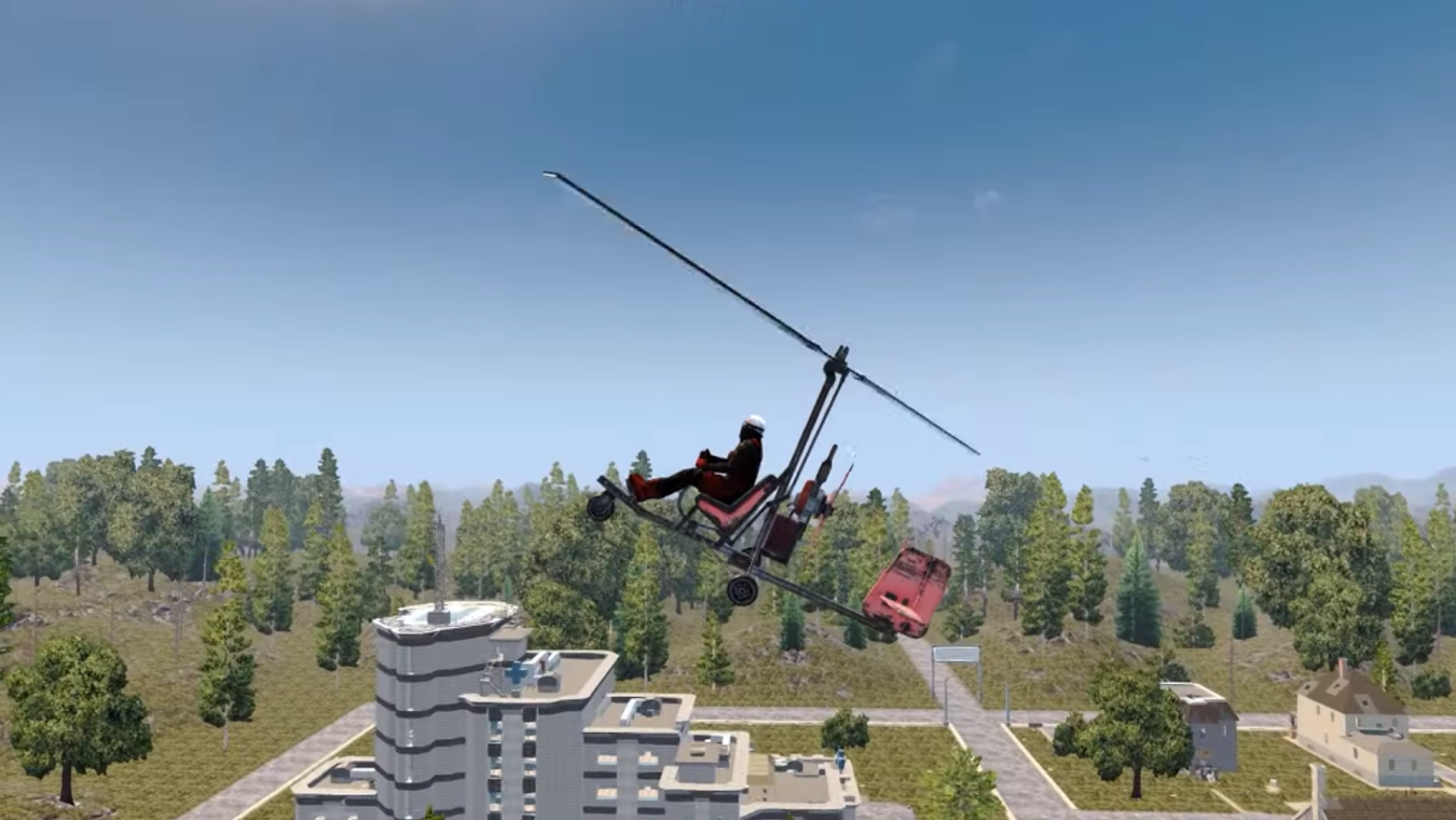 7 Days to Die Gyrocopter Controls and How To Fly