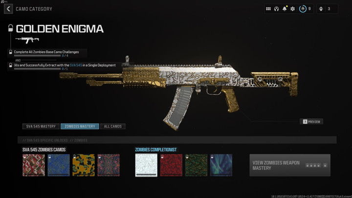 MW3: How to Unlock The Golden Enigma Camo