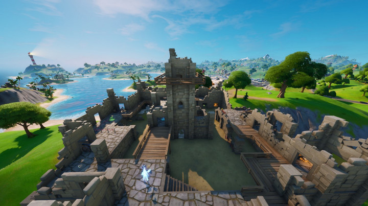 How to get to Fort Crumpet and find Knightly Crimson bottles in Fortnite Season 8