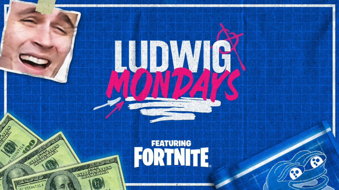 Ludwig Monday's Fortnite event gets $100k prize pool