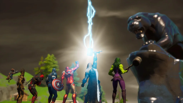 Fortnite players are coming together to honour the Black Panther memorial