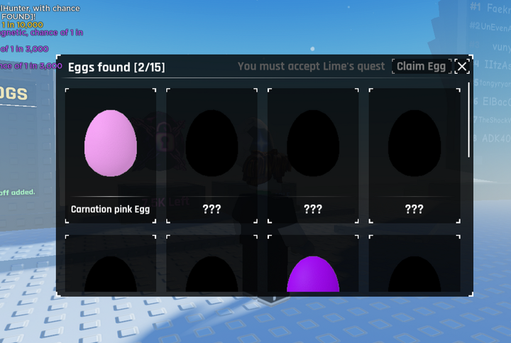 All 15 Sol's RNG Egg Locations | Easter Event 2024