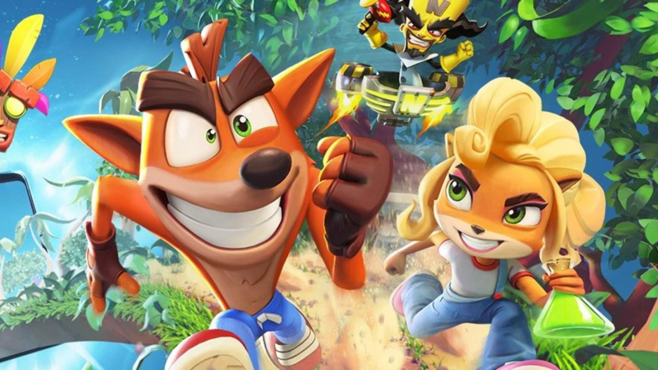 Crash Bandicoot is getting a new mobile game from the creators of Candy Crush Saga