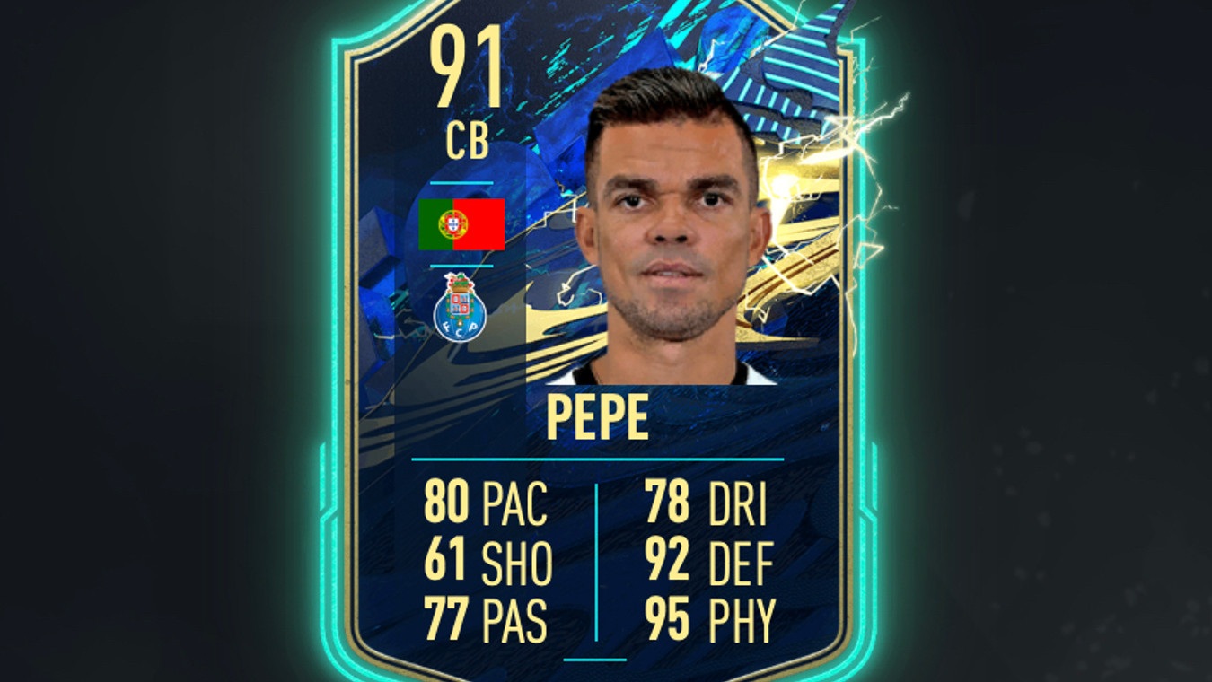 FIFA 21 Pepe TOTS SBC: Cheapest solutions, rewards, stats