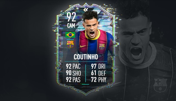 FIFA 21 Coutinho TOTS: Cheapest solutions, rewards, stats