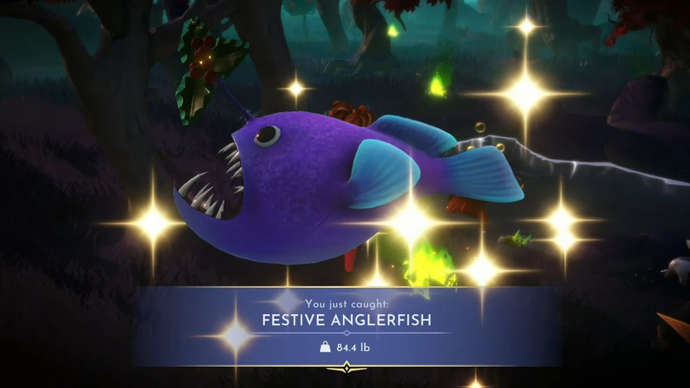 How to Get The Festive Anglerfish In Disney Dreamlight Valley