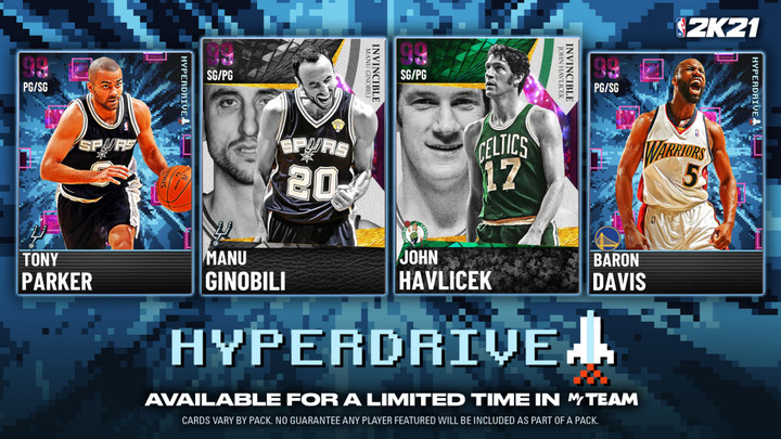 NBA 2K21 MyTeam: Limited Edition Hyperdrive II Packs + Locker Code