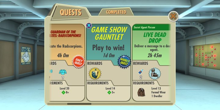 All Fallout Shelter Game Show Gauntlet Answers