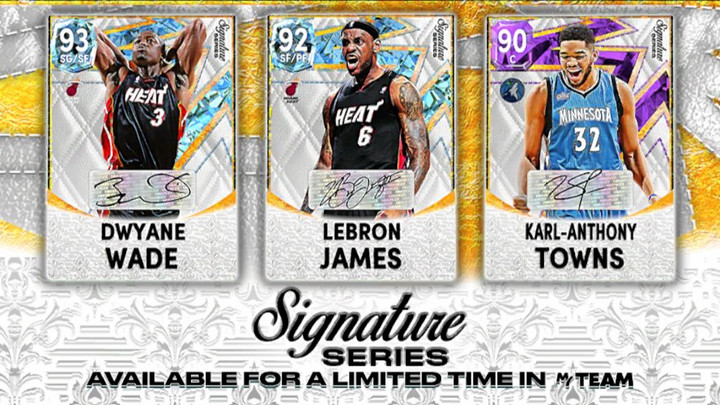 Signature Series makes its awaited debut on NBA 2K22 MyTeam