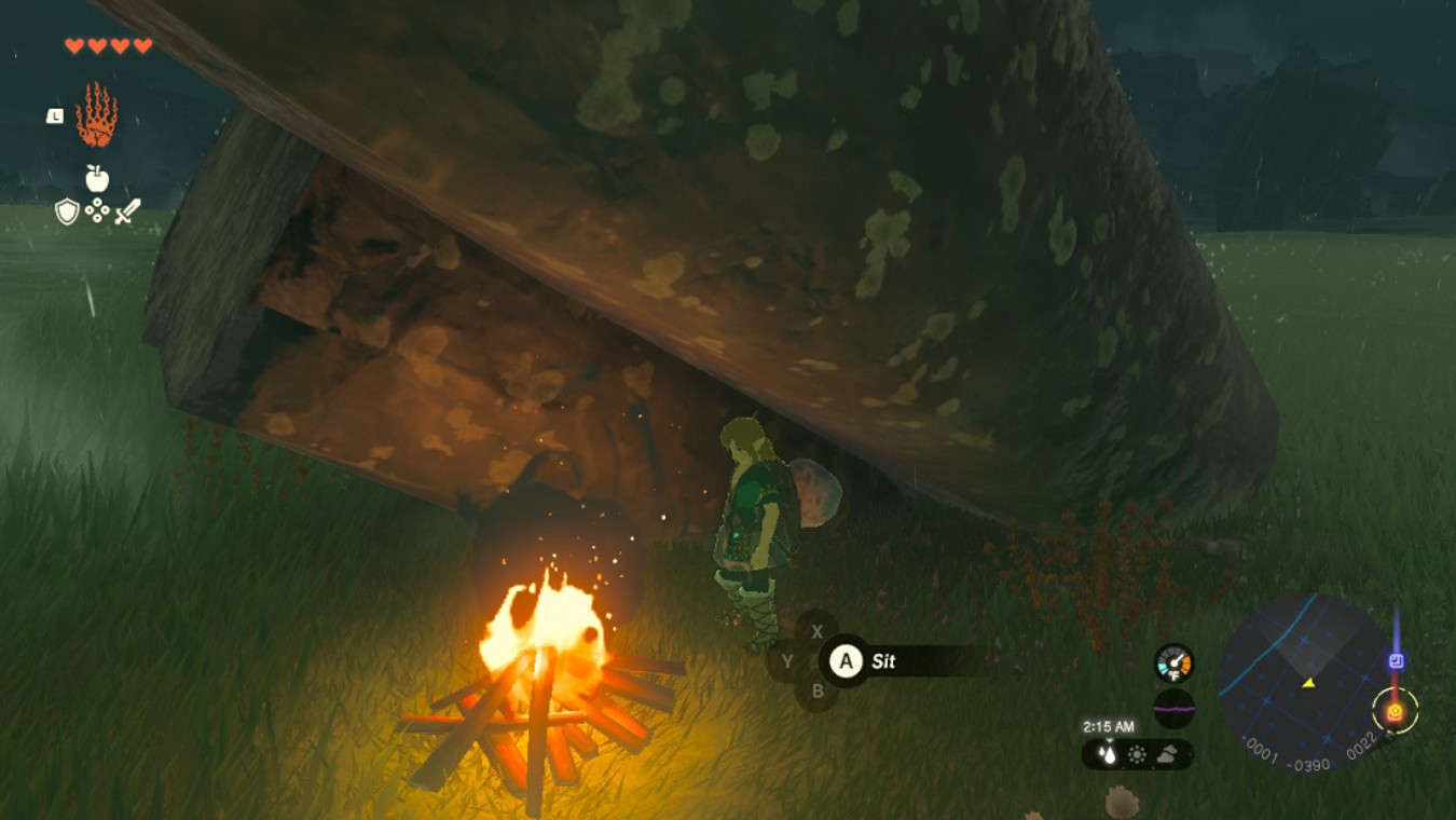 How To Start A Fire In Zelda: Tears Of The Kingdom