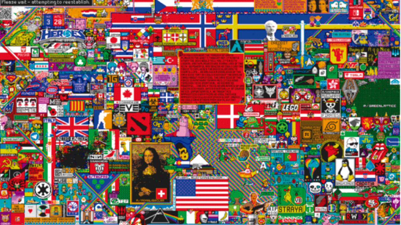 Stolen r/Place art is being sold as NFTs
