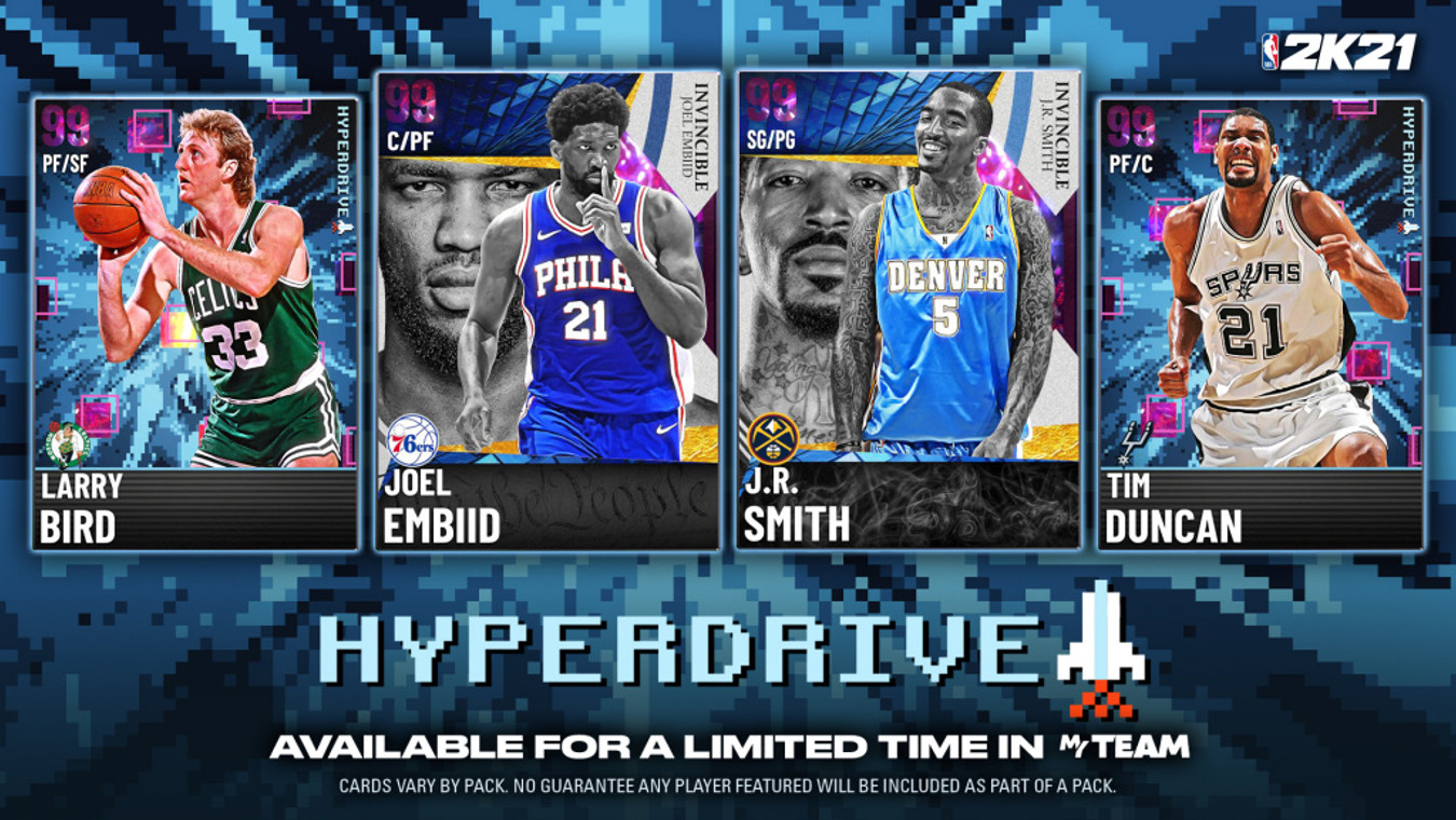 NBA 2K21 MyTeam: Limited Edition Hyperdrive III Packs + Locker Code