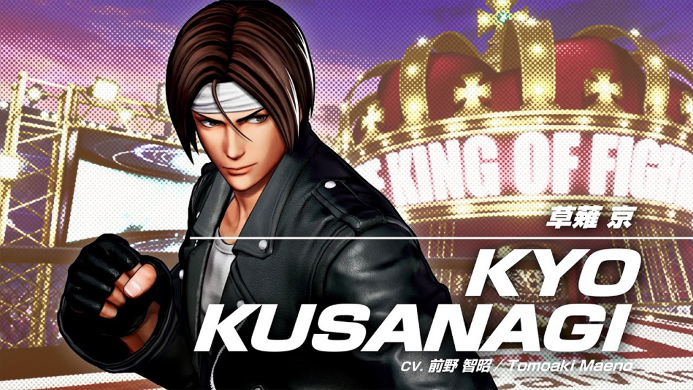 The legendary Kyo Kusanagi joins The King of Fighters XV roster