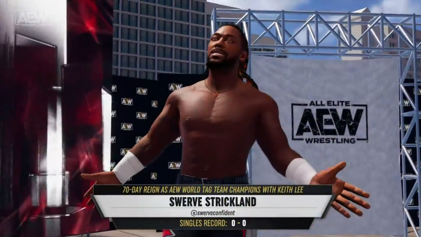 Swerve joins AEW Fight Forever roster in yet another paid DLC