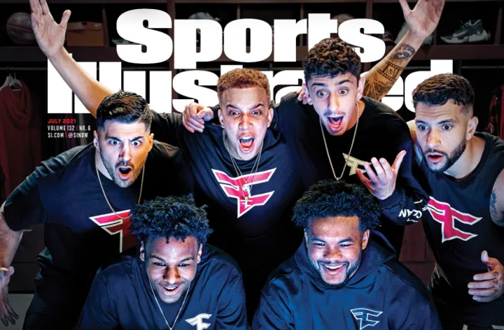 FaZe Clan featured on cover of Sports Illustrated