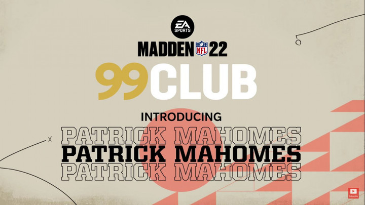 Madden 22 99 Club: QB Patrick Mahomes rounds up a very uneventful group