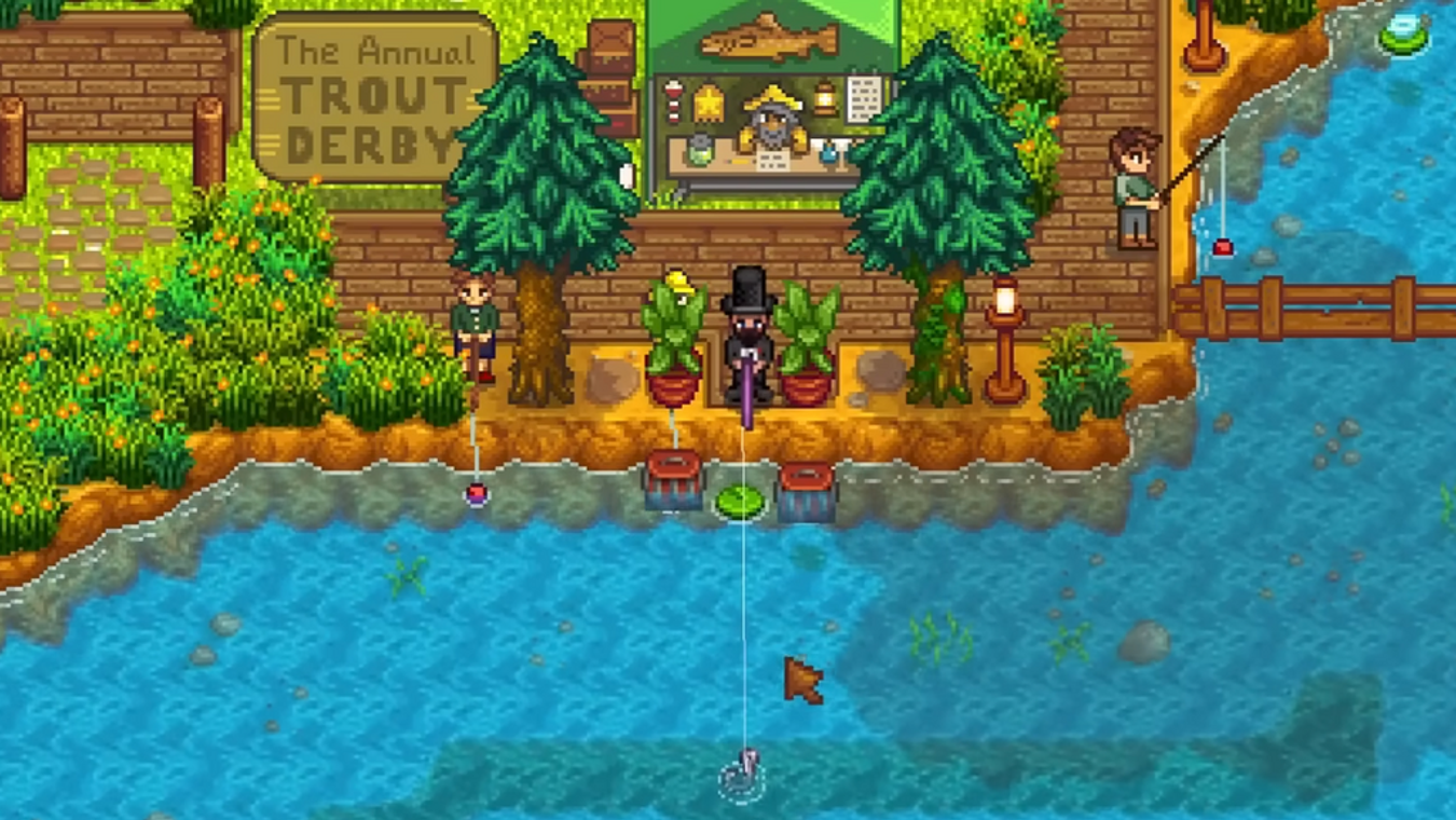 Stardew Valley Trout Derby Guide: Start Time, Location, and All Rewards