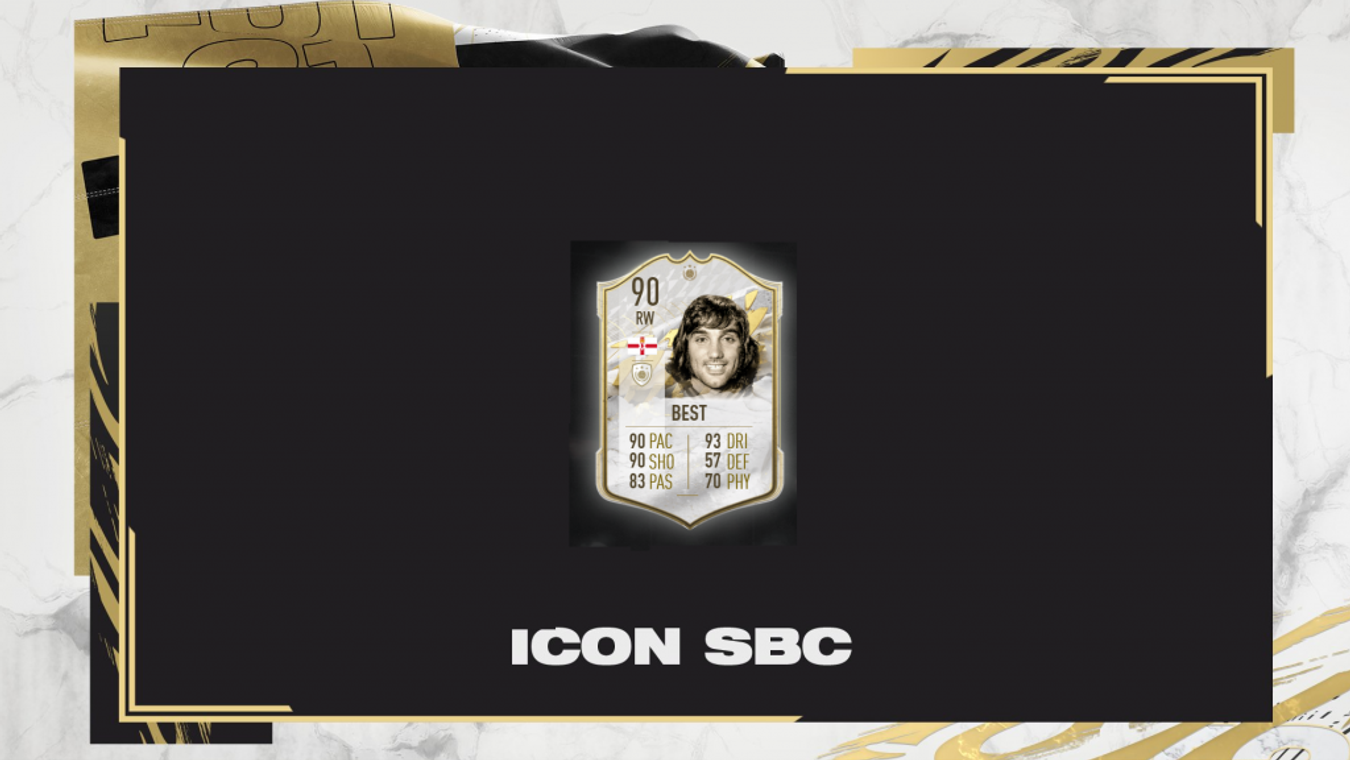 FIFA 22 George Best ICON SBC: Cheapest solution, stats, and rewards
