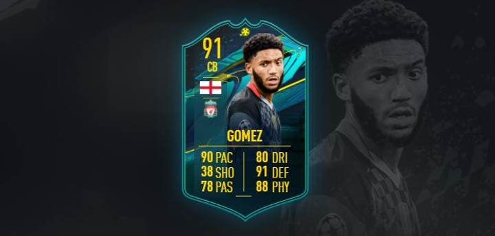 FIFA 21 Joe Gomez TOTS: Cheapest solutions, rewards, stats