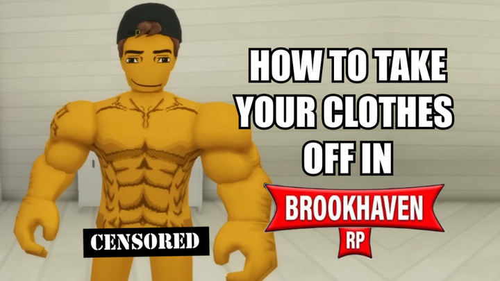 How To Get Naked In Brookhaven RP Roblox