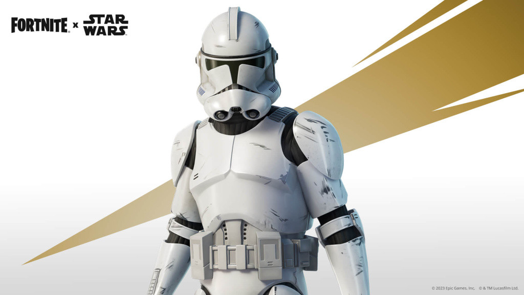 Clone Trooper Outfit in Find The Force Free Event Pass. (Picture: Epic Games)